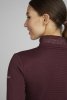 Bluza damska funkcyjna FULL-ZIP Heritage 23/24 - Eskadron - cassis